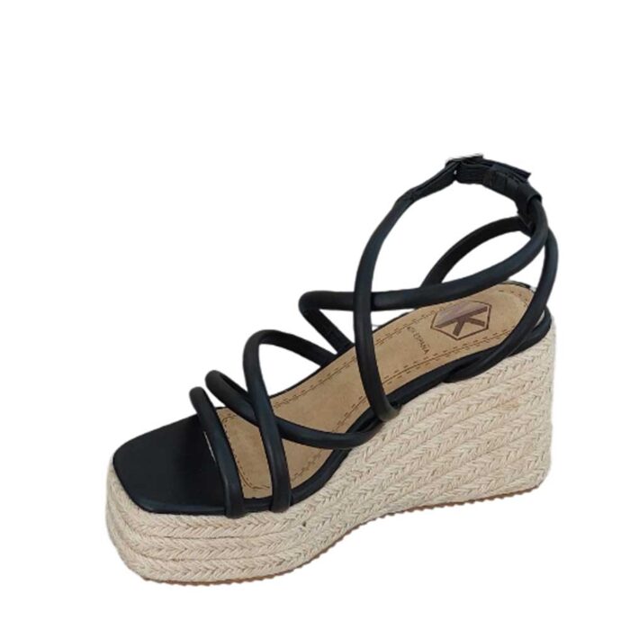 Sandalias Mykonos Negras - Imagen 2
