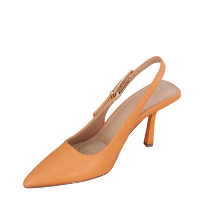 Stilettos Charlot Naranja - Imagen 2