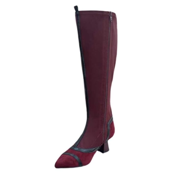 Botas Nadia Burdeos - Imagen 2