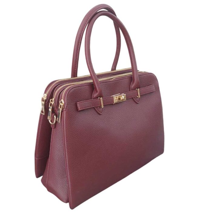 Bolso Milán Burdeos - Imagen 2