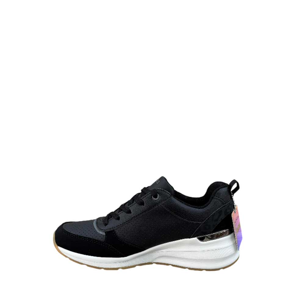 Skechers Leopardo Negro