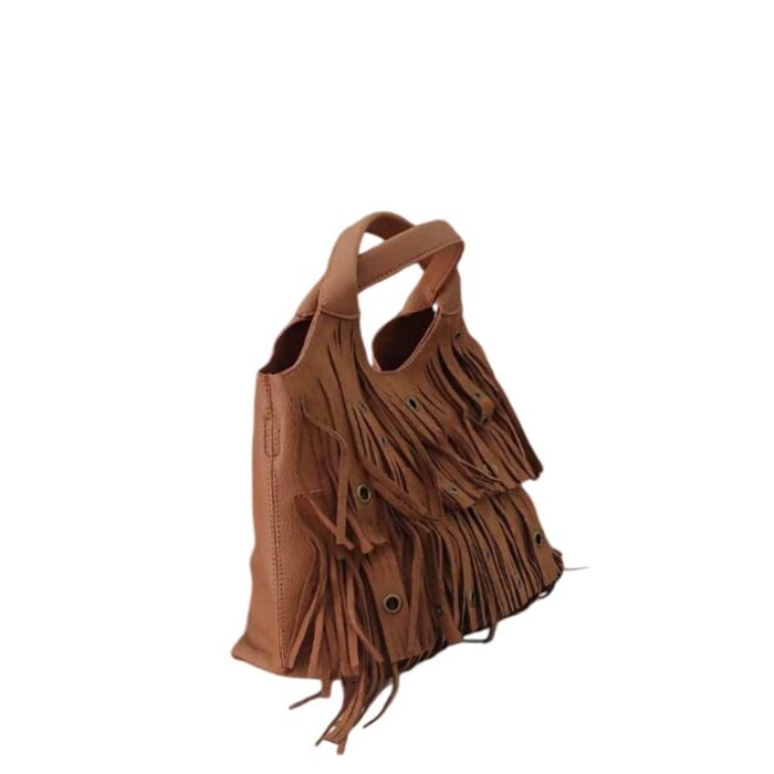 Bolso Boho Marrón M - Imagen 2