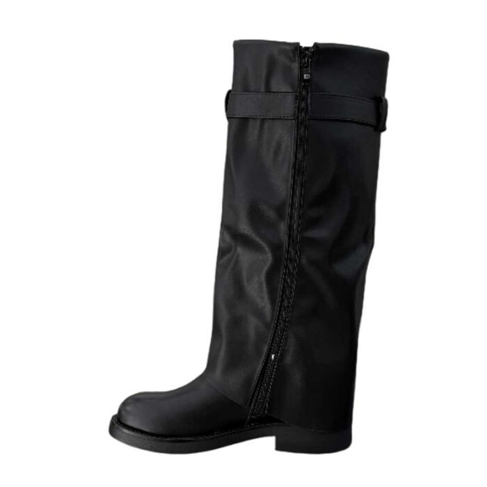 Bota Biker Negra - Imagen 2