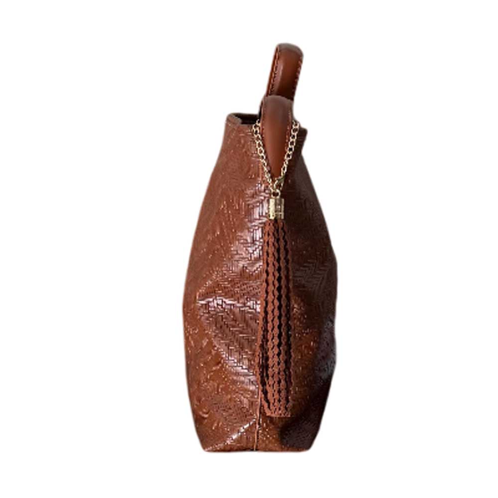 Bolso Saco de Espiga Marrón