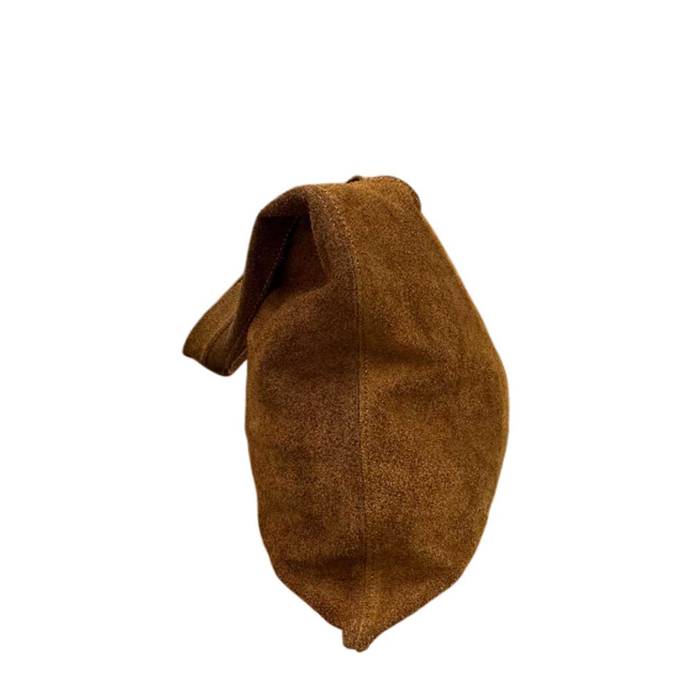 Bolso Saco de Piel Camel