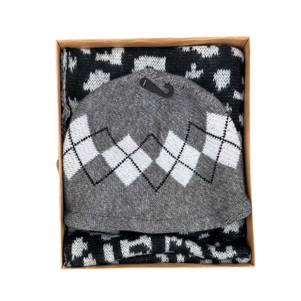 Pack de Bufanda y Gorro Gris