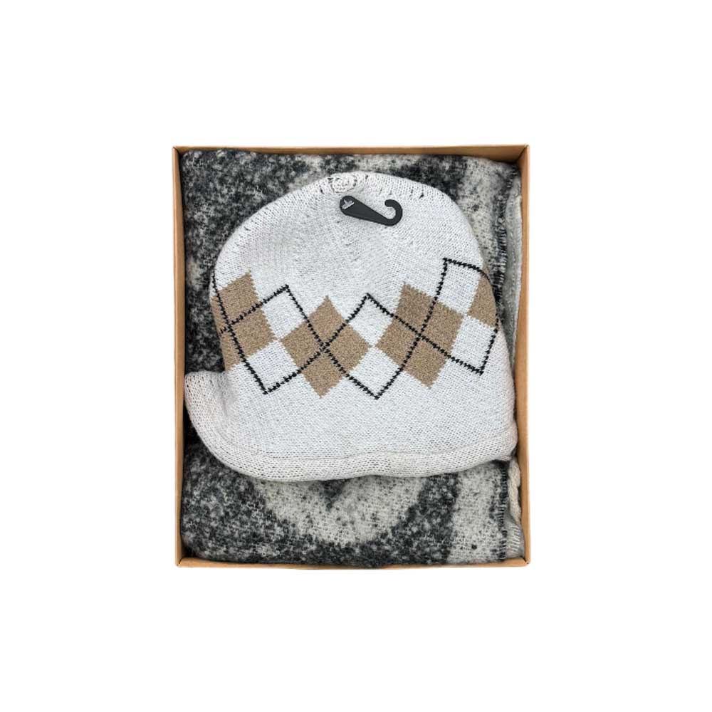 Pack de Bufanda y Gorro Marrón