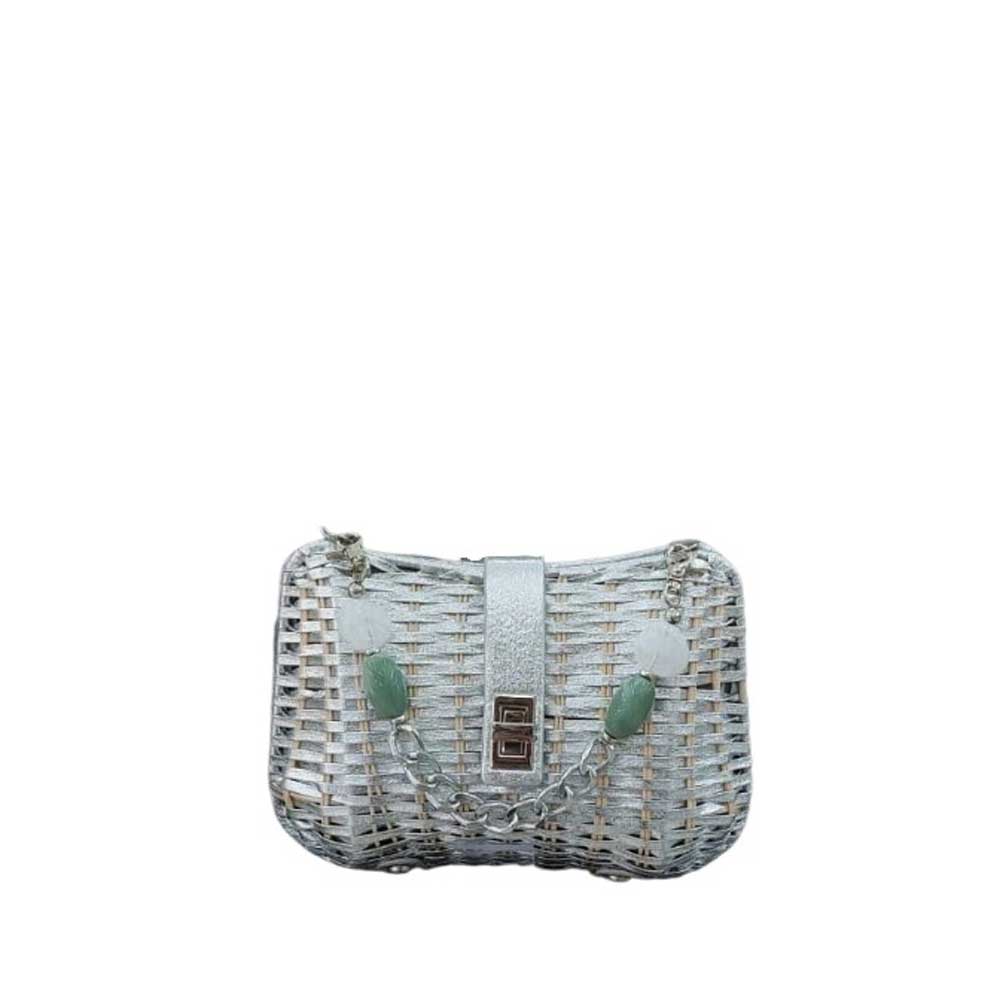 Bolso Coco Plata