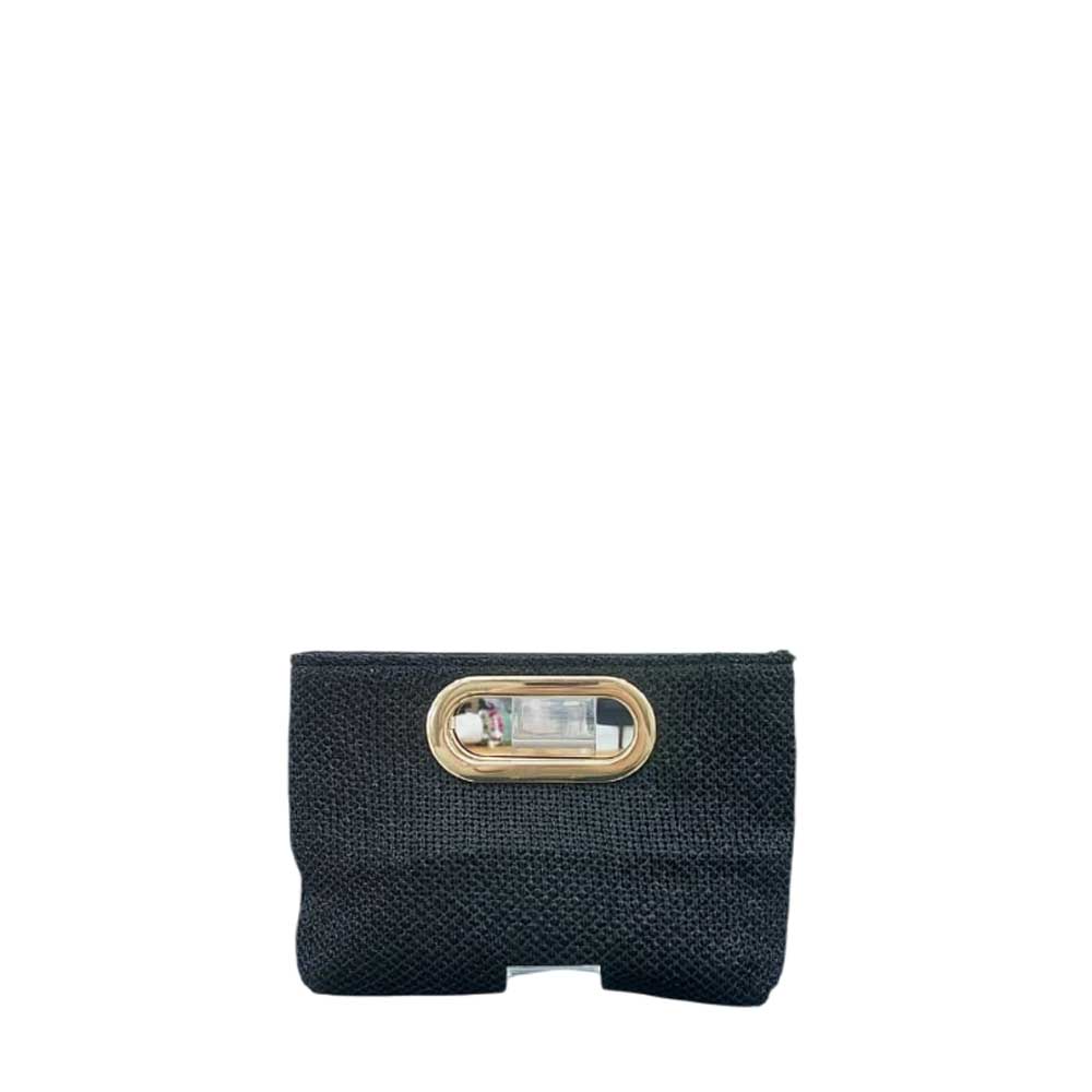 Cartera de Esparto Negro