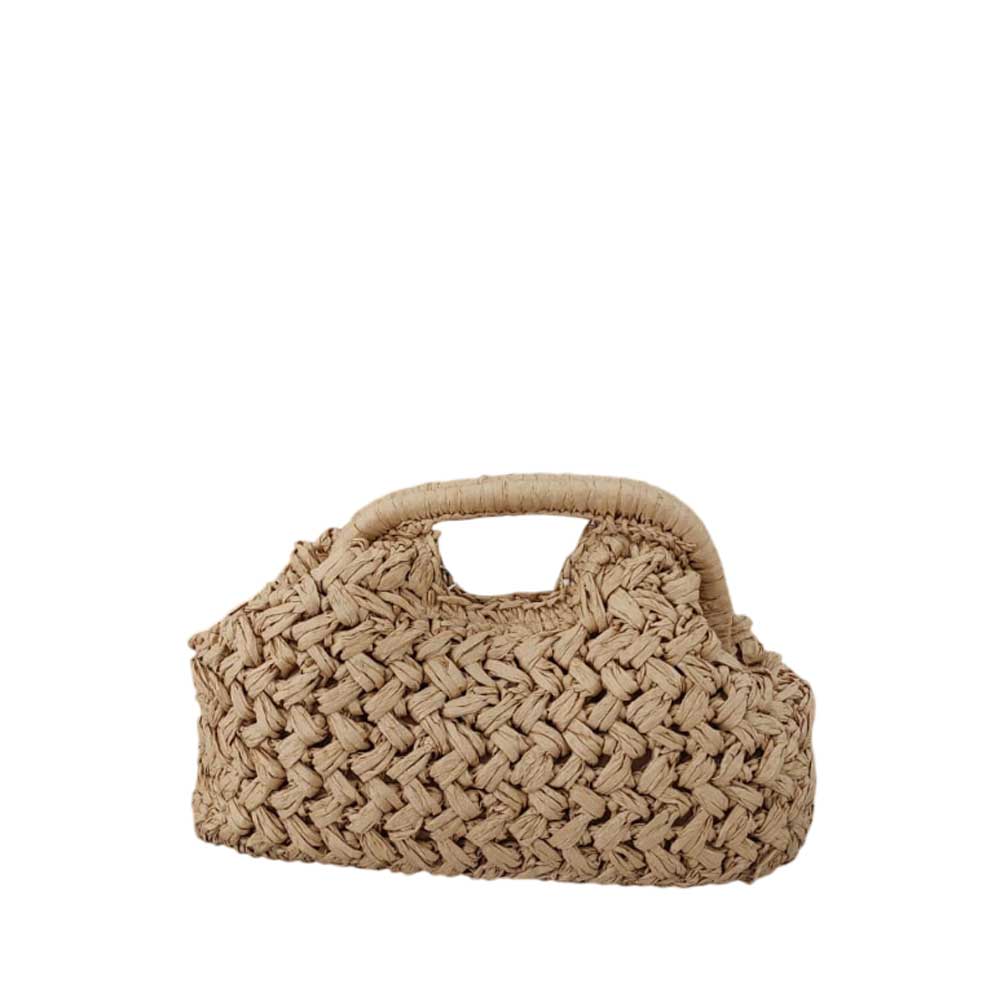 Bolso Clunch Esparto Camel