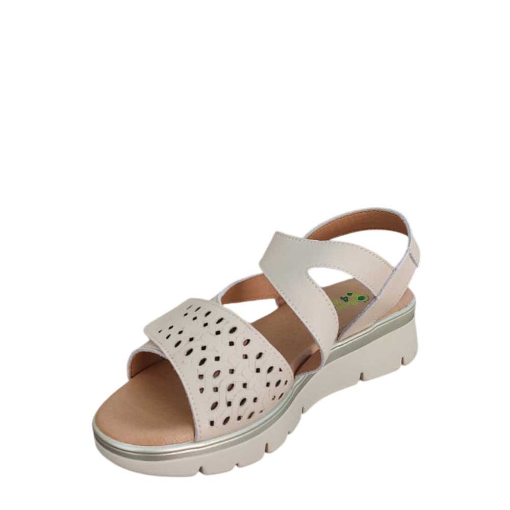 Sandalias de Piel Brenda Beige