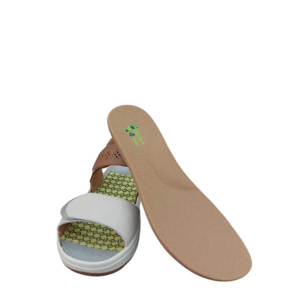 Sandalias de Piel Valencia Camel - Imagen 3