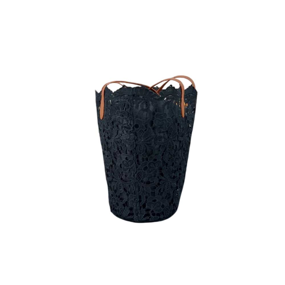 Cesta de Encaje Negra