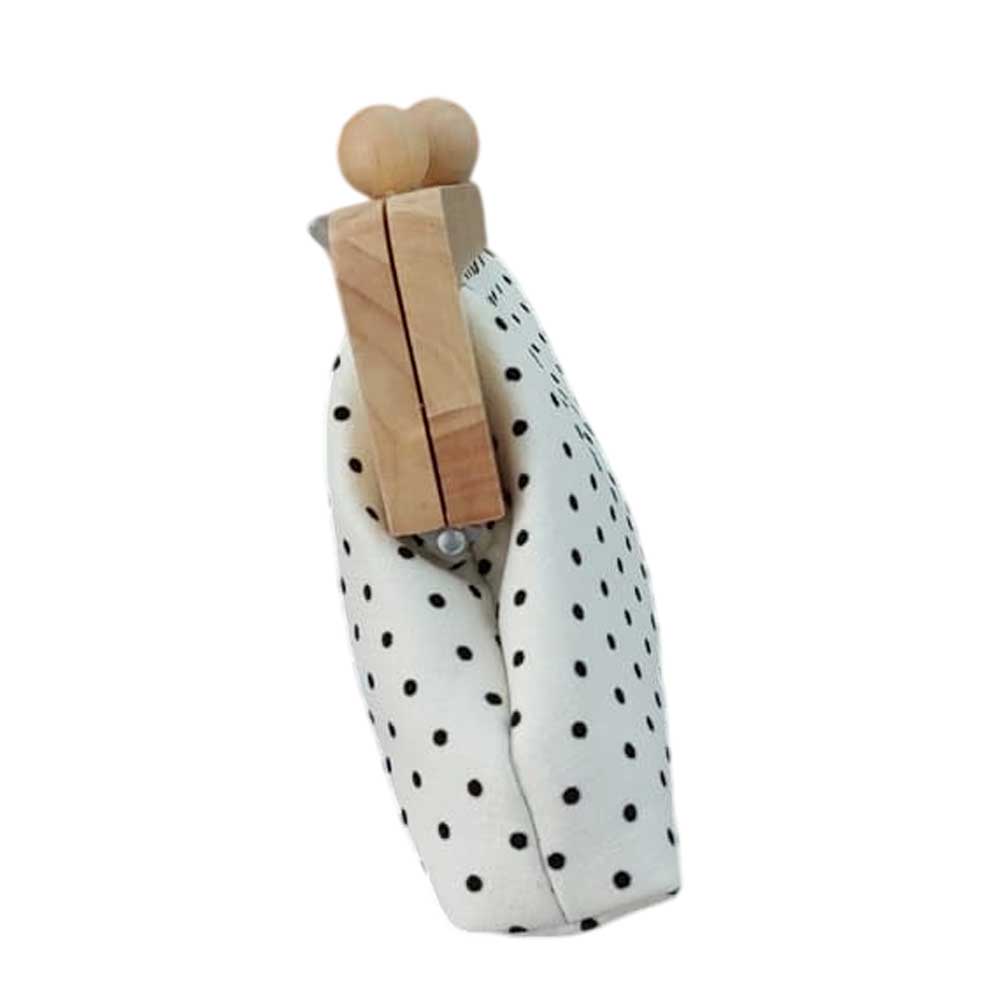 Bolso Lunares Madera