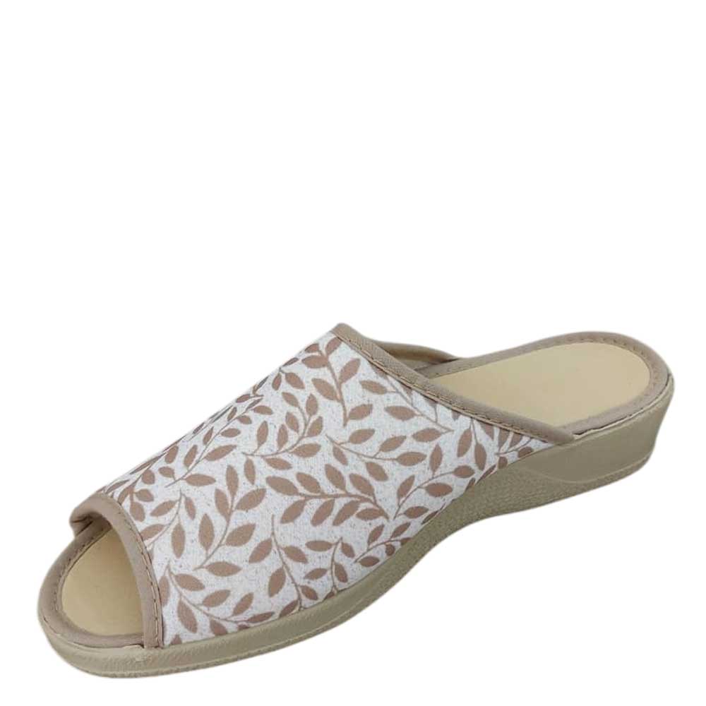 Zapatillas de Casa Rama Beige