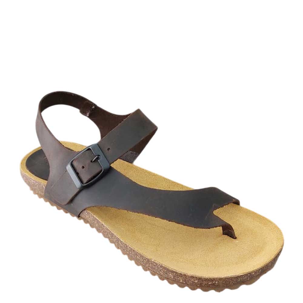 Sandalias de Piel Isabel Choco