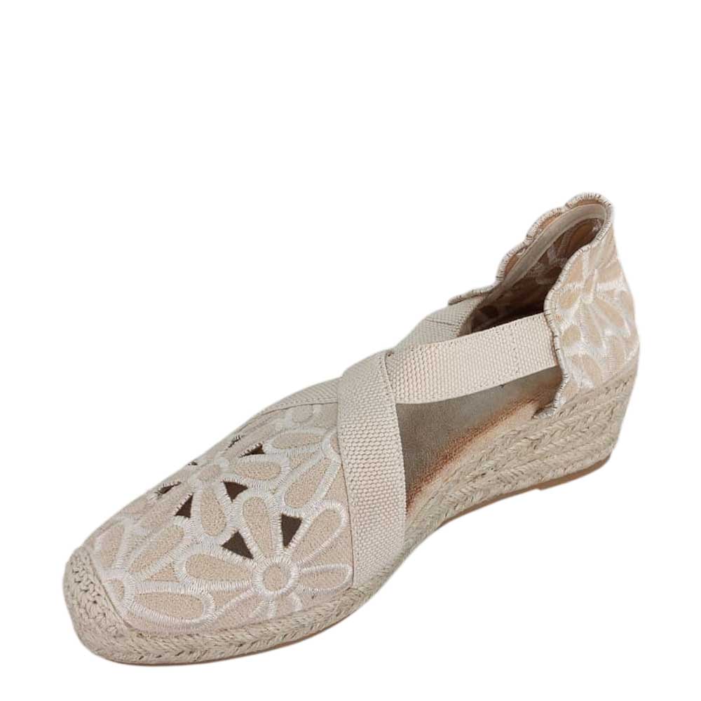 Cuñas Margarita Beige