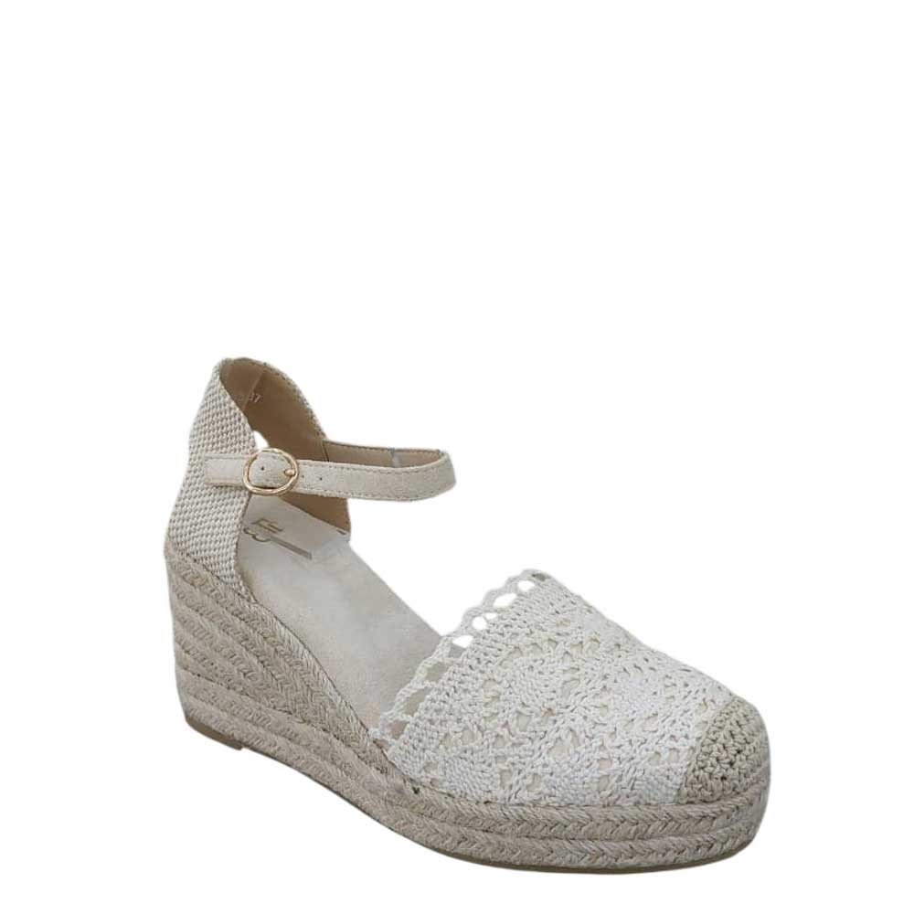 Espartos Puntilla Beige