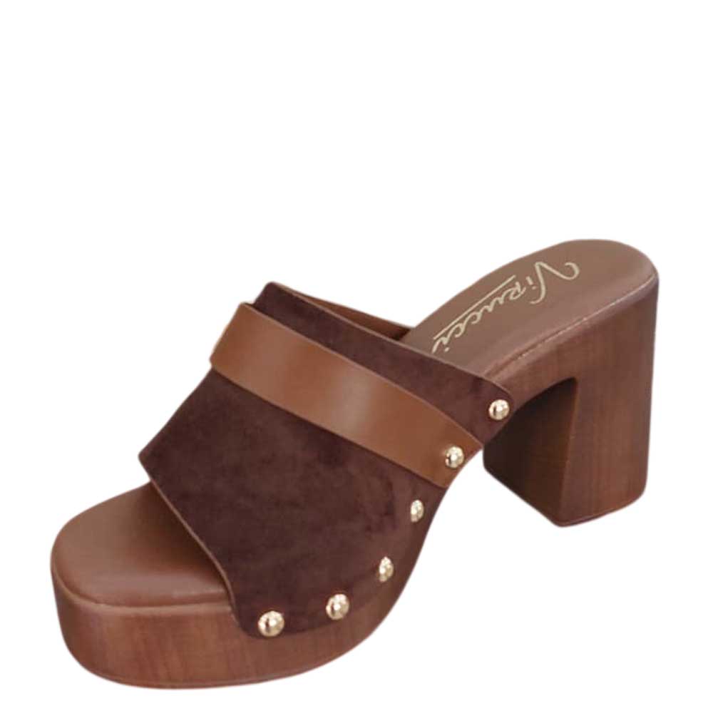 Zuecos Verónica Choco