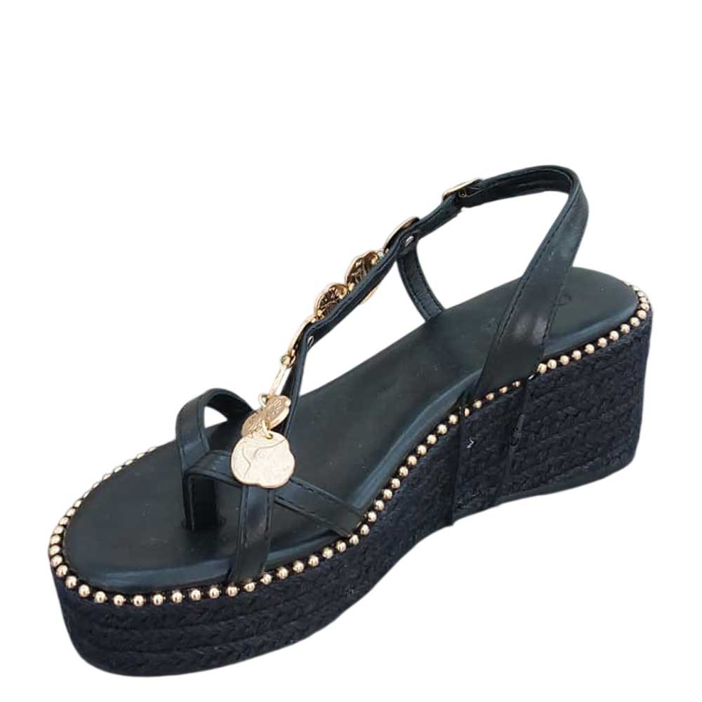 Sandalia Lira Negra