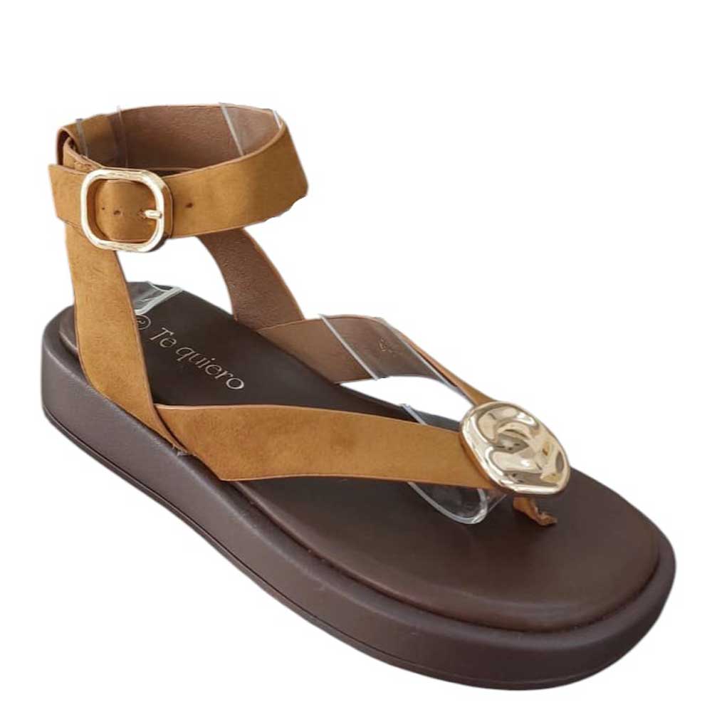 Sandalia Bea Camel