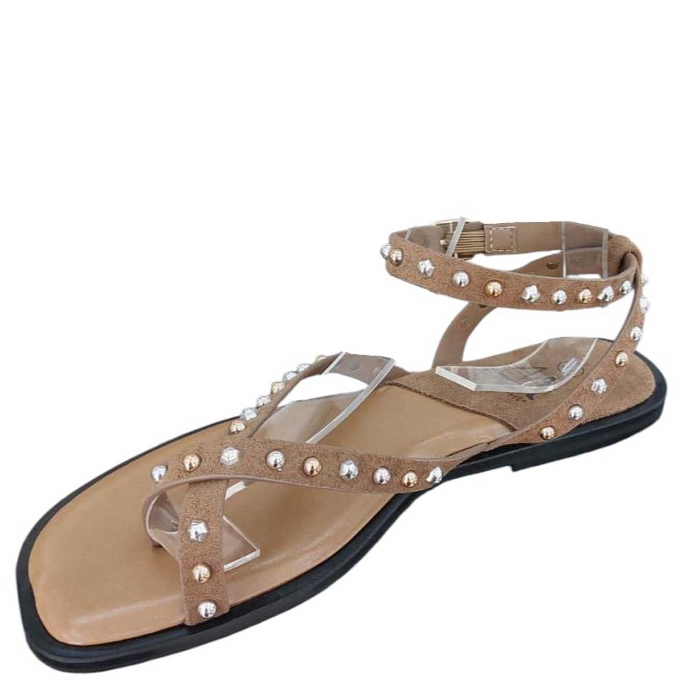Sandalias de Tachuelas Khaki