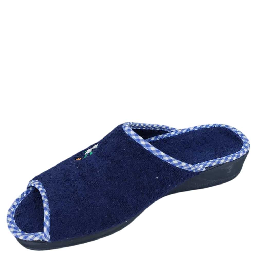 Zapatillas de Casa Lirio Azul