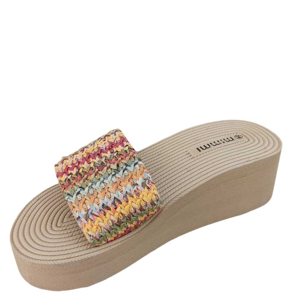 Chanclas Cuña Multicolor