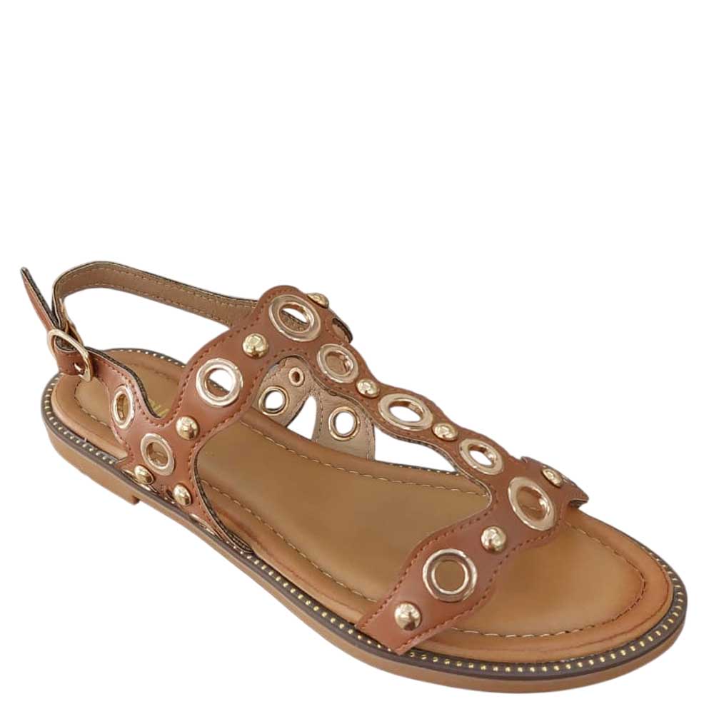 Sandalias Verónica Camel