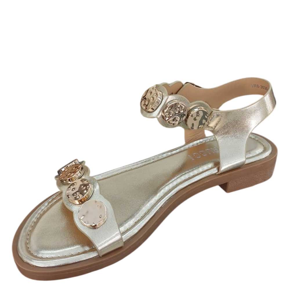 Sandalias Minerva Doradas