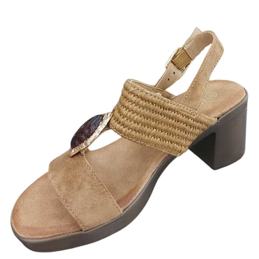 Sandalias Petra Camel