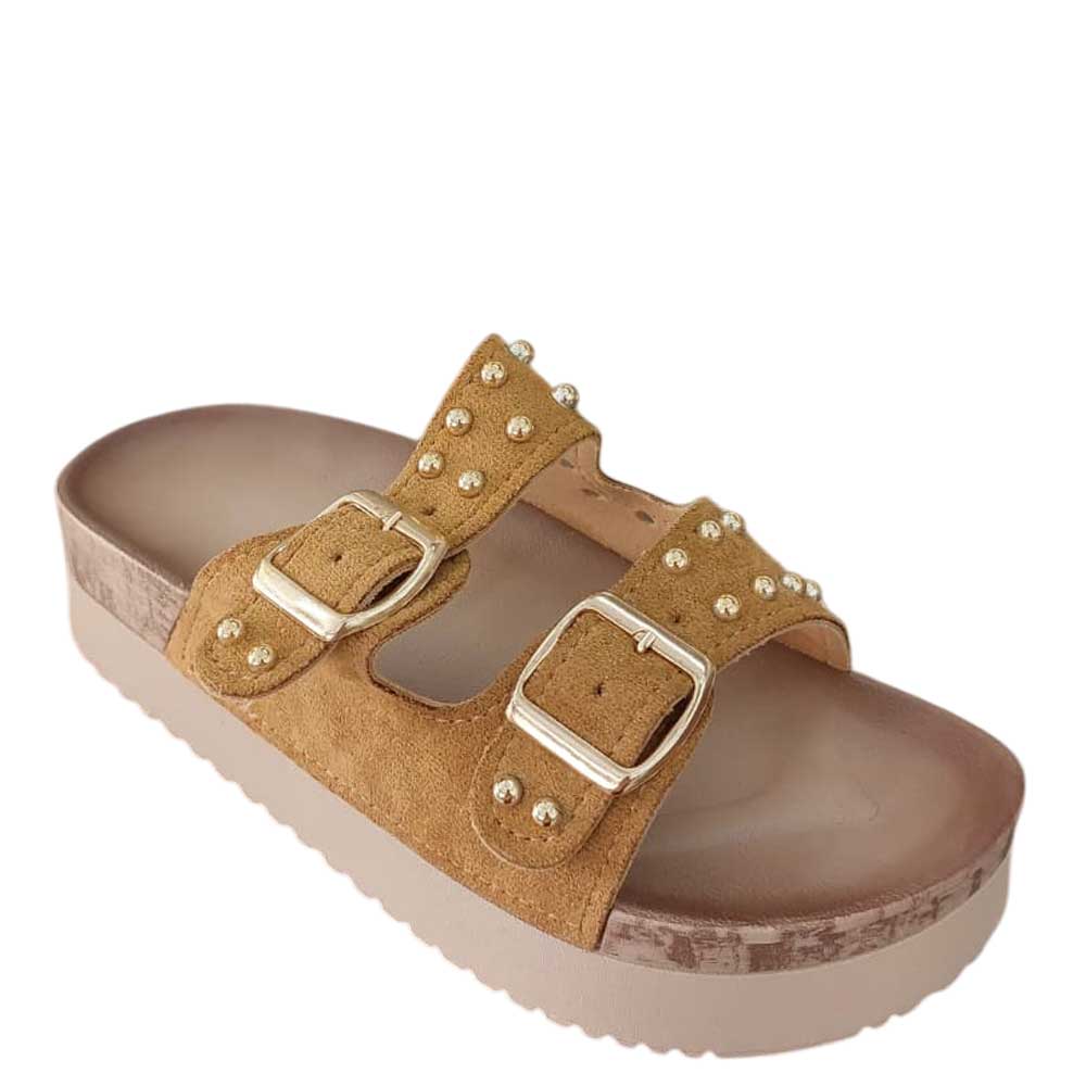 Sandalias Dani Camel