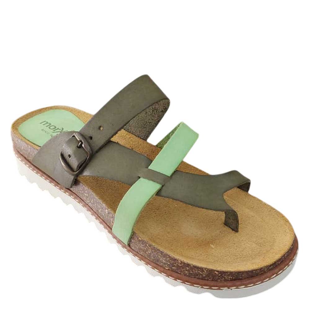 Sandalias de Piel Vigo Verde