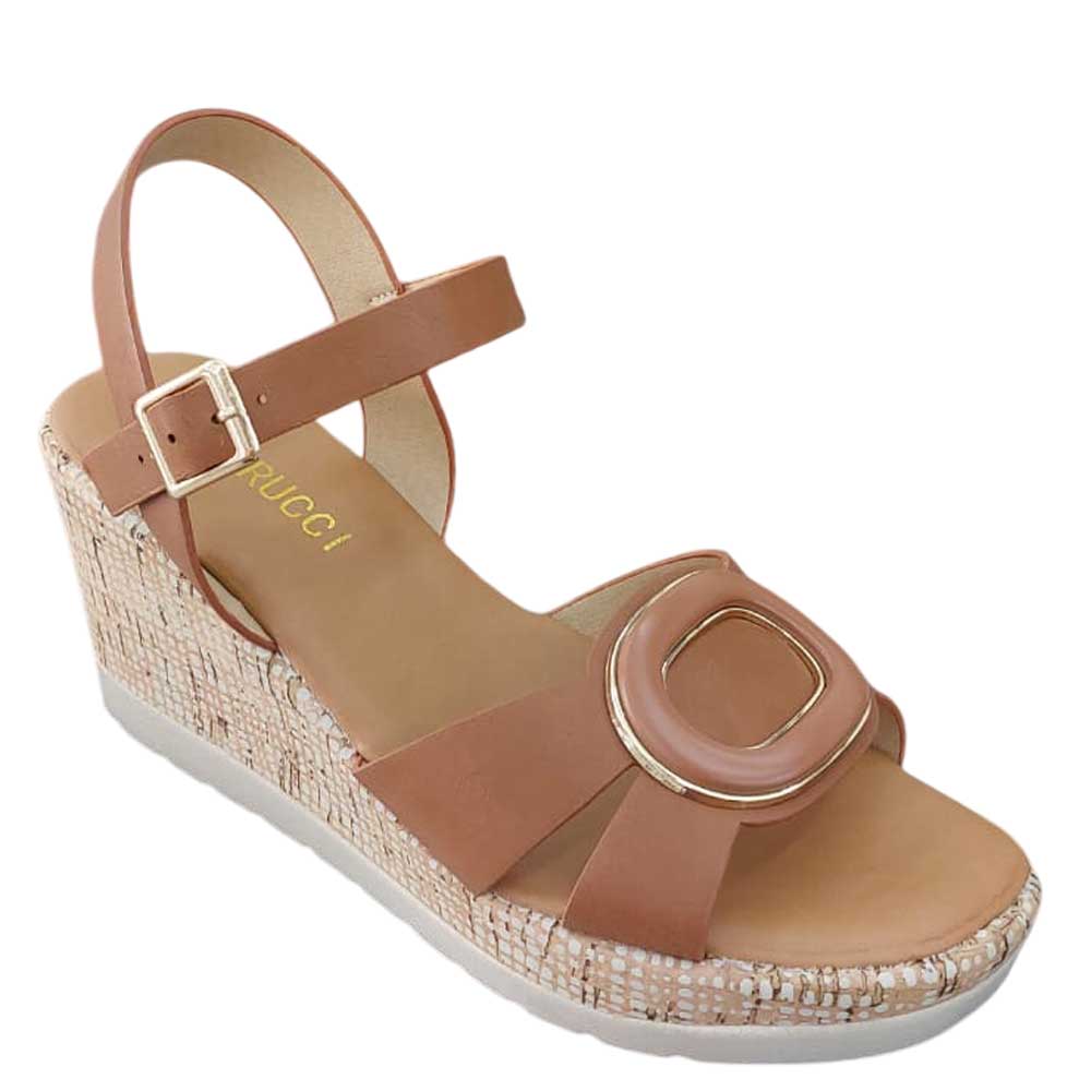 Sandalia Roma Camel