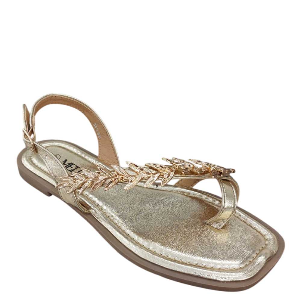 Sandalias Lila Oro