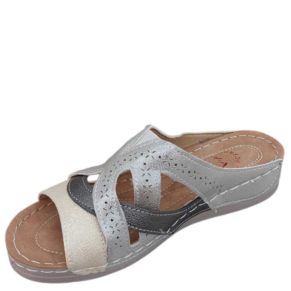 Sandalia Alicante Plata