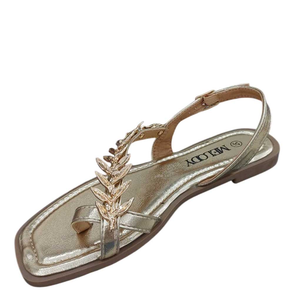 Sandalias Lila Oro