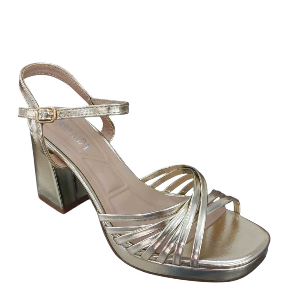 Sandalias Yolanda Doradas
